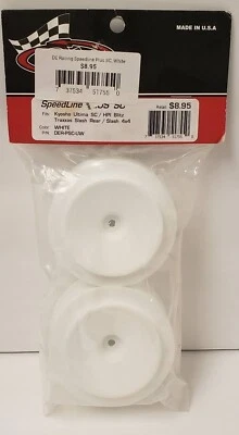 Rueda trasera DE Racing Speedline Plus SC 4x4 barra blanca Foto 1 de 2