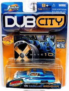 2005 Jada Dub City 1985 CADILLAC BROUGHAM Edizione Speciale 4/12-Wave 10 Col# 100 - Foto 1 di 10