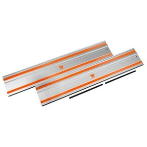 Wen Saw Tracks 0.79"Hx7.28"Wx55.12"L Guide Rail N' Adapters Aluminum In Silver - Picture 1 of 4