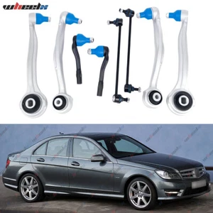 FOR MERCEDES C-CLASS W204 DRIVERS & PASSENGER FRONT SUSPENSION CONTROL ARM SET - Picture 1 of 9