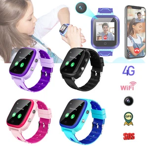 Montre intelligente 4G enfants téléphone appel SOS chat vocal anti-perte pour garçons filles école T5 - Photo 1 sur 28