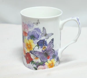 Angela Faulkner butterfly mug 10cm VGC - Picture 1 of 7