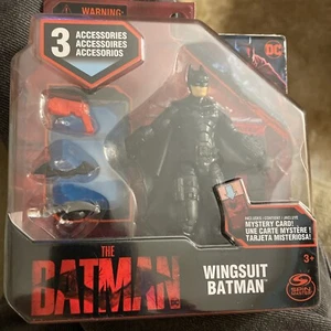 DC The Batman Movie Batman 4in Action Figure ~ Spin Master - Picture 1 of 2