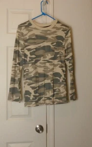 OT REVOLUTION-BOY'S camo- long SLEEVE- SHIRT sz xl 16/18 - Picture 1 of 2