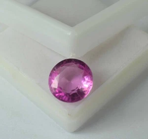 Natürlicher Mogok rosa Rubin 11,45 ct runder Edelstein zertifiziert C4334 Hochzeitsangebot - Bild 1 von 9