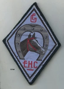 Insigne tissu, Établissement Hippique / CJF. , ( fond gris ) - Imagen 1 de 1