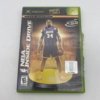 NBA Inside Drive 2004 Original Xbox (Microsoft Xbox, 2003) Complete with Manual - Image 1 of 4