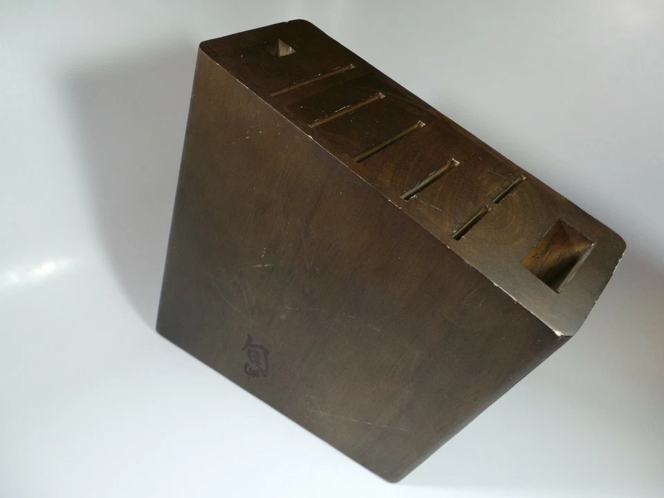 Bloco de facas usado Shun Kanso APENAS para SWTS0600 - Imagem 1 de 4