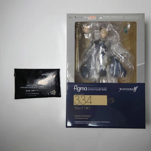 figma Fire Emblem Fates Corrin Kamui Female Figure #334 w/bornus Max Factory Cover