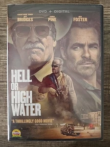 *BRAND NEW* Hell or High Water W/ Jeff Bridges & Chris Pine(DVD + Digital, 2016) - Bild 1 von 3