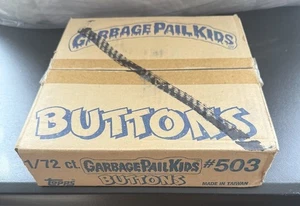 Topps 1986 Garbage Pail Kids Button (72) Count New Unopened Box - Picture 1 of 3