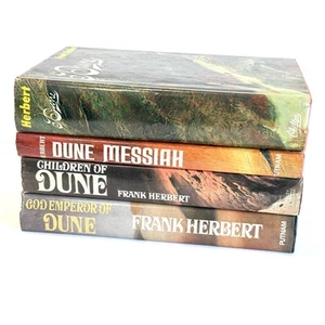 Frank Herbert Dune Bce Hardcover Set 4 Books Messiah Children Of God Emperor - Picture 1 of 24