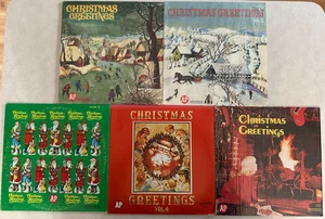 A&P Christmas Greetings volume 1 - 5 complete series vinyl LP lot -ANDY WILLIAMS - Picture 1 of 1