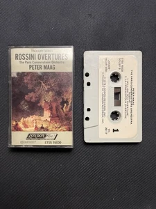 Peter Maag, Paris Conservatoire Orch. - Rossini Overtures London Cassette Tape - Picture 1 of 2