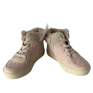 BRANDNEU Oshkosh 4T rosa/beige Sherpa gefütterte Stiefel - Bild 1 von 8