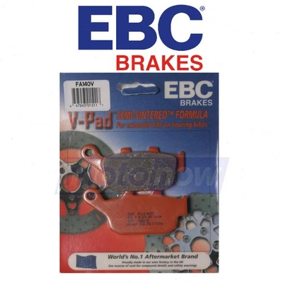 EBC Rear Semi-Sintered V Brake Pads for 1999-2002 Buell X1 Lightning - Brake om Foto 1 de 4