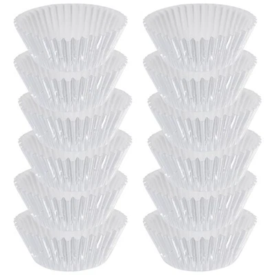  100pcs in alluminio con foglio di alluminio in alluminio foils cupcake foders - Immagine 1 di 4