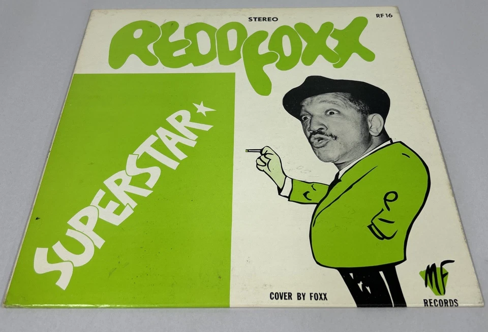 REDD FOXX- SUPER-STAR LP MF RECORDS RF 16 VINYL IS MINT. - Image 1 of 3