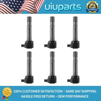 6PCS OEM Ignition Coil For 2016-2019 Acura MDX RLX 3.5L V6 Honda Pilot UF713 Foto 1 de 4
