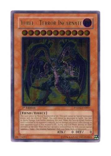 Yugioh! LP Yubel - Terror Incarnate - PTDN-EN007 - Ultimate Rare - 1st Edition L - Image 1 of 1