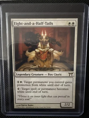 Magic MTG Champions of Kamigawa Eight-and-a-Half-Tails #8/306 TCG CCG - Image 1 of 2