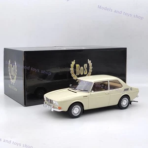 BOS 1:18 Saab 99 1971 Beige BOS081 Resin Model Car Limited Collection Used - Picture 1 of 15
