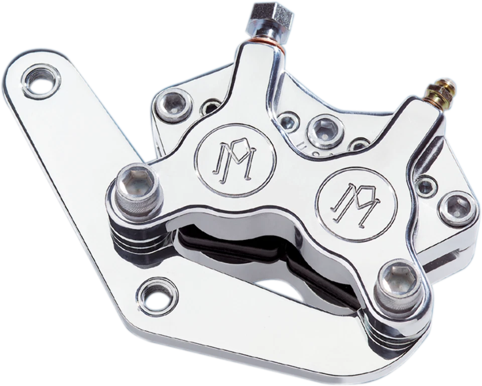 PERFORMANCE MACHINE (PM) 1219-0017P Single Disc Caliper - Front - Polished 87-99 - Image 1 of 1