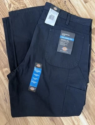 DICKIES Men's Size 42x30 Carpenter Jeans Relaxed Fit Straight Leg NWT - Image 1 of 4