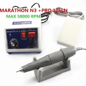 Marathon Dentallabor Mikromotor Bohrmaschine Poliermaschine N3 + 35K RPM Handstück NEU - Bild 1 von 7