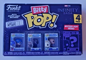 Funko Bitty Pop The Infinity Saga 4 Pack - Picture 1 of 4