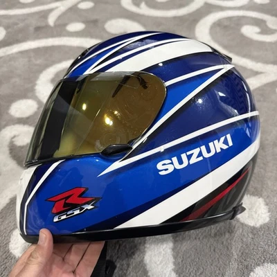 Suzuki Shoei - GSX-R Motorcycle Helmet - Size Medium Made In Japan - Image 1 of 4