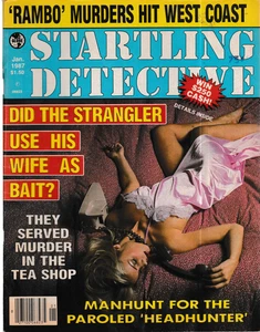 Startling Detective, January 1987 - US True Crime Magazine - Imagen 1 de 2