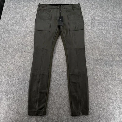 BCBG MAXAZRIA Connor Verde Bloqueado Pantalones Leggings Talla S NUEVO Foto 1 de 4