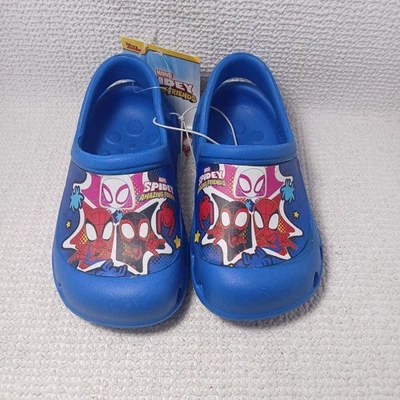Nuevos zuecos Marvel Spidey & Friends para niños pequeños talla 5-6 Foto 1 de 4