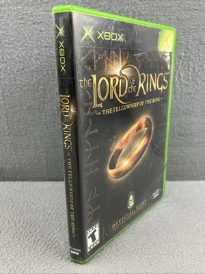 Lord of the Rings: The Fellowship of the Ring (Microsoft Xbox, 2002) Complete - Image 1 of 4