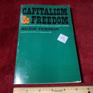 Capitalism & Freedom Milton Friedman Paperback University of Chicago Press - Picture 1 of 6