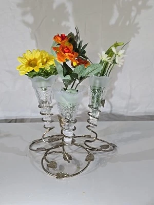 Jarrón Art Deco Bagley And Co. años 30 patrón Epergne. Foto 1 de 4