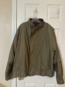 London Fog Vintage Bomber Jacket Men's XL brown Double Layer Insulated - Picture 1 of 11
