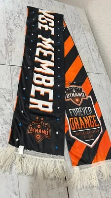 Houston Dynamo Bufanda Forever Naranja Grandes Ligas Fútbol Naranja Negro 58 x 7" Foto 1 de 4