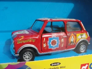 CORGI DIECAST THE BEATLES PSYCHEDELIC MINI 04440 NEW OLD STOCK BOXED - Picture 1 of 7