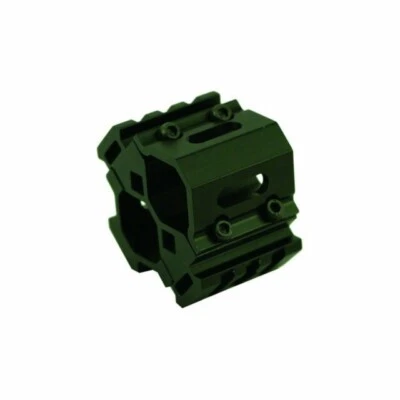 Zorro de pantano para rieles Picatinny & Weaver MONTAJE DE BARRIL TRI-RAIL con ABRAZADERA LÁSER Foto 1 de 4