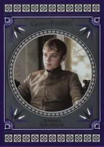 JUEGO DE TRONOS LEYENDAS DEL REINO - TARJETA BASE PARALELA AMATISTA 56 (12/75) - Imagen 1 de 1