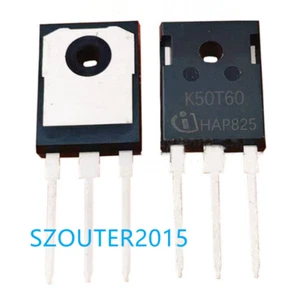 2PCS IKW50N60T MOSFET 600V 50A K50T60 TO-247 NEW - Picture 1 of 1