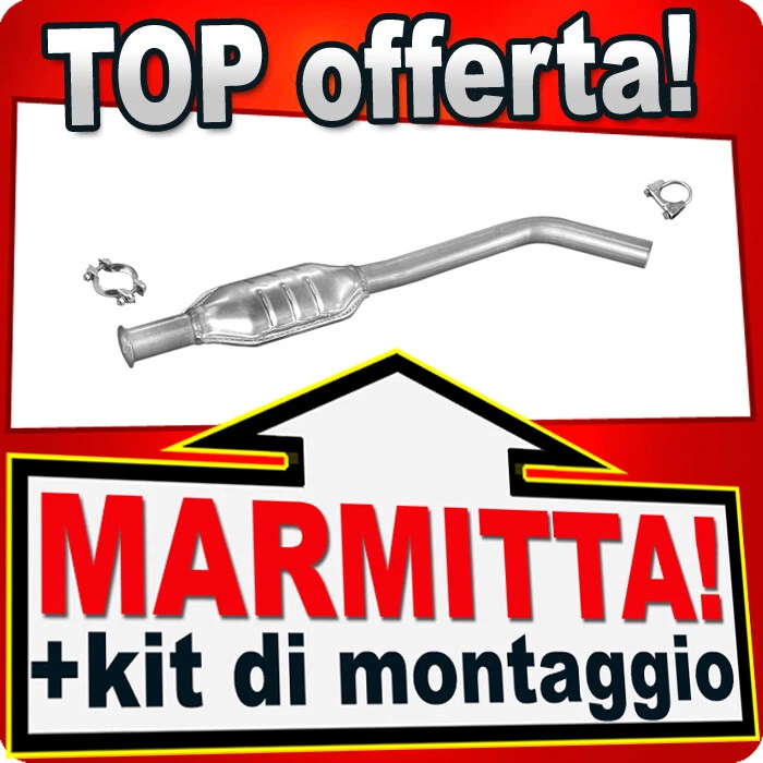 Scarico per RENAULT MEGANE I 1.6 16V 1.9 dCI 1998-2002 Marmitta - Immagine 1 di 1