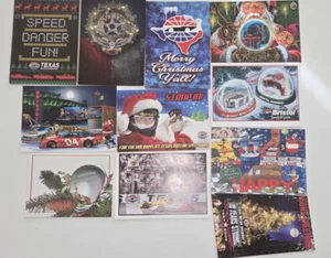11 Variety Pack of Nascar Christmas Cards Used - Picture 1 of 4