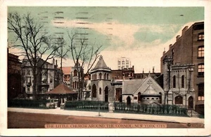 Die kleine Kirche um die Ecke New York City Postkarte - Bild 1 von 2