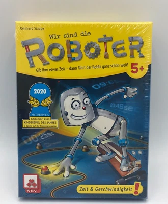 Wir sind die Roboter | Kooperatives Kinderspiel für 2-6 Spieler ab 5 Jahre - Bild 1 von 3