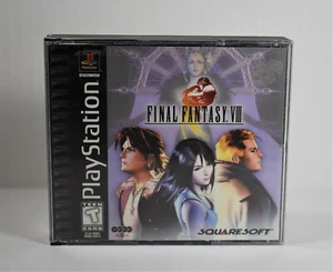 Final Fantasy VIII (PlayStation 1, 1999) PS1, Tested. Black Label. No Manual. - Picture 1 of 5