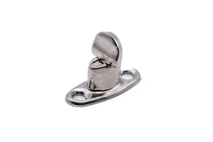 Estándar - Botón de 10 mm 2 orificios base sujetador sentido común cubierta dosel barco - Imagen 1 de 3