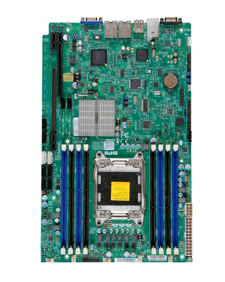 Supermicro MBD-X9SRW-F-B Motherboard NEW, IN STOCK, 5 Year Warranty - Image 1 of 1